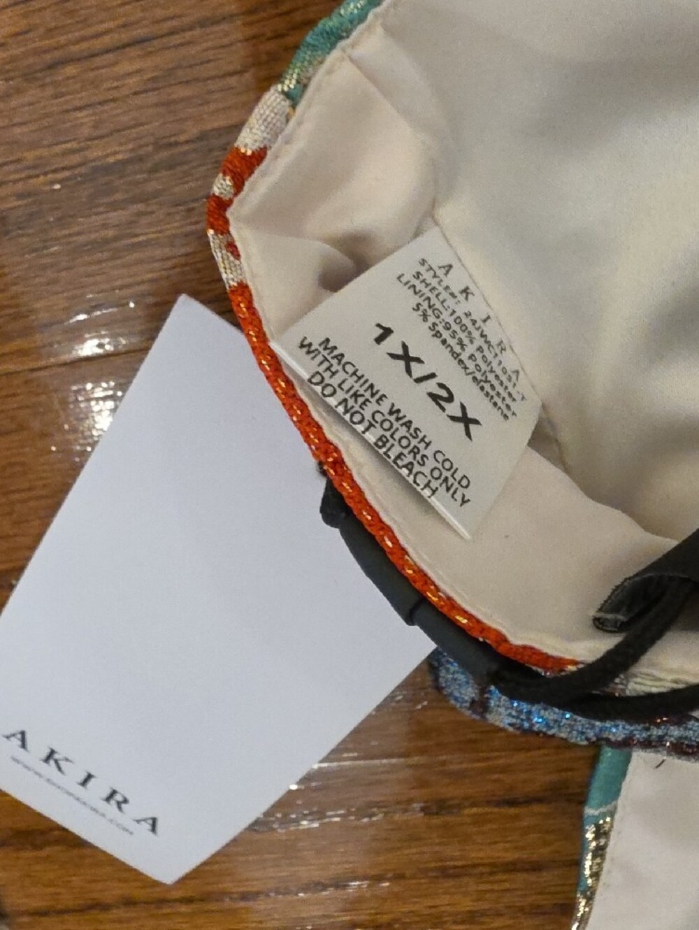 Multicolor Patchwork Halter Top - Picture 4 of 4